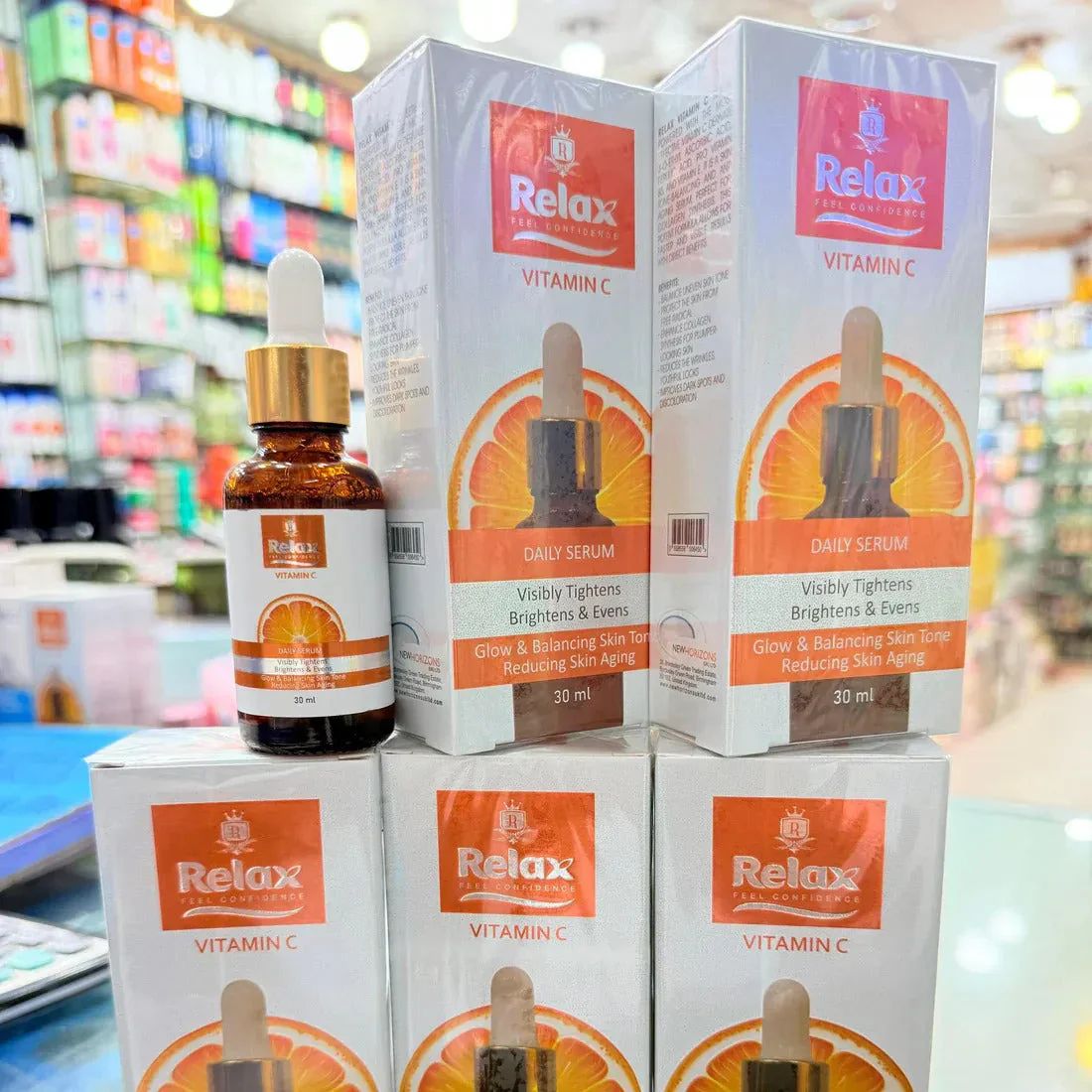 Buy 1 Get 1 Free Relax Vitamin Serum+India cream