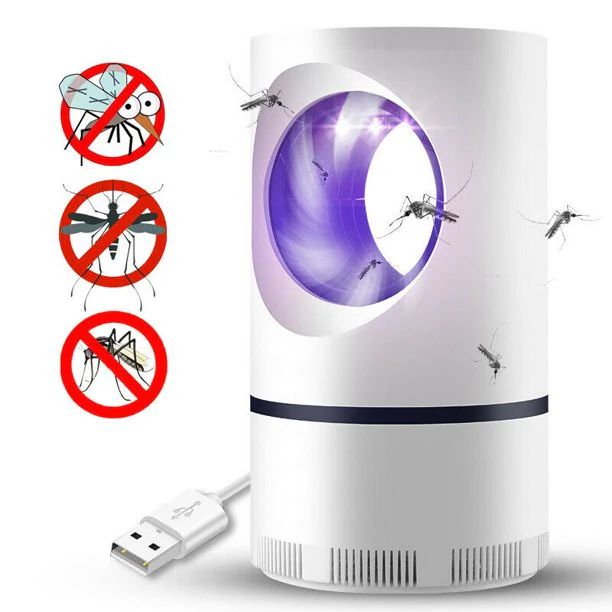Mini Portable Mosquito Killer Lamp Bug Zapper Fly Bat Swatter Electric USB Mini Mosquito Swatter, Electric Insect Killer for Pest Control,Mosquito