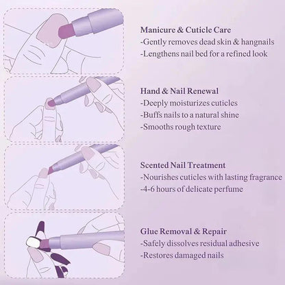 3-in-1 Nail Care Pen with Ceramic Tip