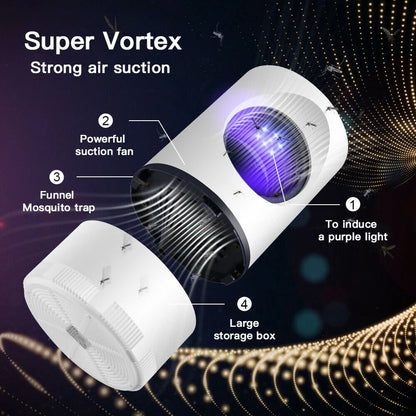 Mini Portable Mosquito Killer Lamp Bug Zapper Fly Bat Swatter Electric USB Mini Mosquito Swatter, Electric Insect Killer for Pest Control,Mosquito
