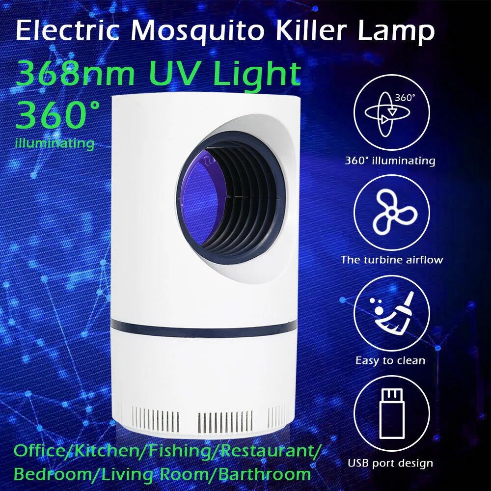 Mini Portable Mosquito Killer Lamp Bug Zapper Fly Bat Swatter Electric USB Mini Mosquito Swatter, Electric Insect Killer for Pest Control,Mosquito